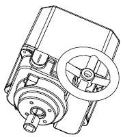 PSQ執行機構連接部件示意圖