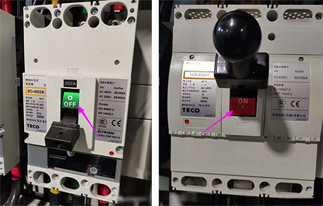 斷路器閉合或斷開位置標(biāo)志