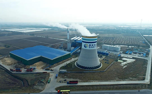 善能生態集團旗下高郵生物質熱電聯產項目