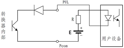 電磁流量計數字量輸出接光電耦合器