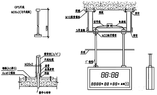 體育場館中的時鐘系統