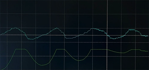 液位自動控制響應曲線