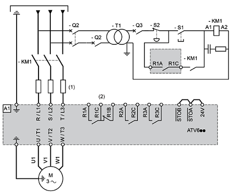 變頻器回路電氣圖
